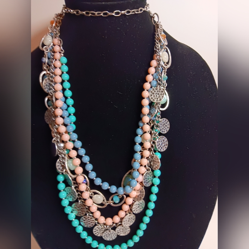 Multicolor Layered Necklace Premier Design
